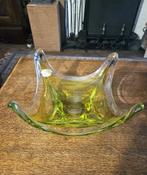 Grote Kristal schaal Val Saint Lambert. Jaren '50., Antiek en Kunst, Ophalen