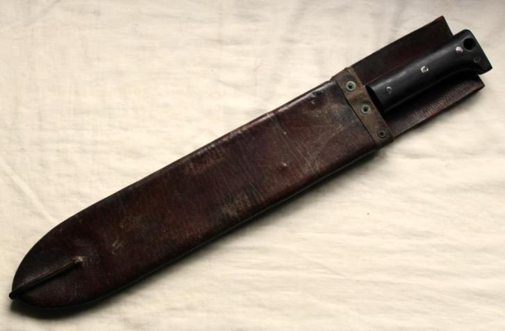 Macheté met Originele Schede ~~ Legitimus Collins&Co ~~W.O.2, Verzamelen, Militaria | Algemeen, Landmacht, Mes of Dolk, Ophalen of Verzenden