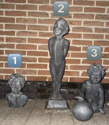 Klassieke loden beelden - in set of afzonderlijk te koop beschikbaar voor biedingen