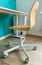 IKEA VAGSBERG Draaibare en verstelbare stoel als nieuw, Huis en Inrichting, Ophalen, Zo goed als nieuw, Wit, Bureaustoel