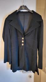 Nieuwe zwarte suède blazer merk Jus d'Orange mt 40, Kleding | Dames, Ophalen of Verzenden, Zo goed als nieuw