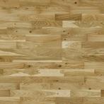 Lamel Parket click Oak Lac. 441 Natuur 14mm dik Barlinek, Huis en Inrichting, Stoffering | Vloerbedekking, Parket, Meerdere lagen Lamel parket click natuur eiken 3-strip