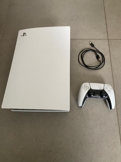 Ps5 digital 800GB, Games en Spelcomputers, Spelcomputers | Sony PlayStation 5, Zo goed als nieuw, Playstation 5 Digital, Ophalen