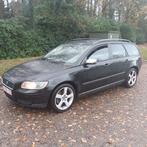 VOLVO V50 ---EXPORT of handelaar ---, Auto's, Volvo, Zwart, 4 cilinders, Leder en Stof, Zwart