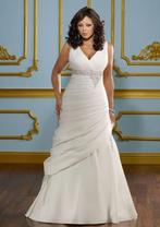 trouwjurk Grote maat trouwjurk maat 46 48 50 52, Kleding | Dames, Ophalen of Verzenden, Nieuw, Trouwjurk