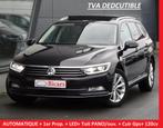 VW PASSAT 1.6 TDi Highline DSG- AUTO + TVA LED Toit PANO CUI, Alcantara, 5 places, Carnet d'entretien, Noir