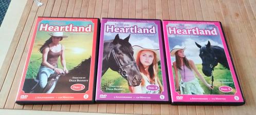 heartland dvd deel 1en 2 en 3, CD & DVD, DVD | Sport & Fitness, Comme neuf, Enlèvement ou Envoi
