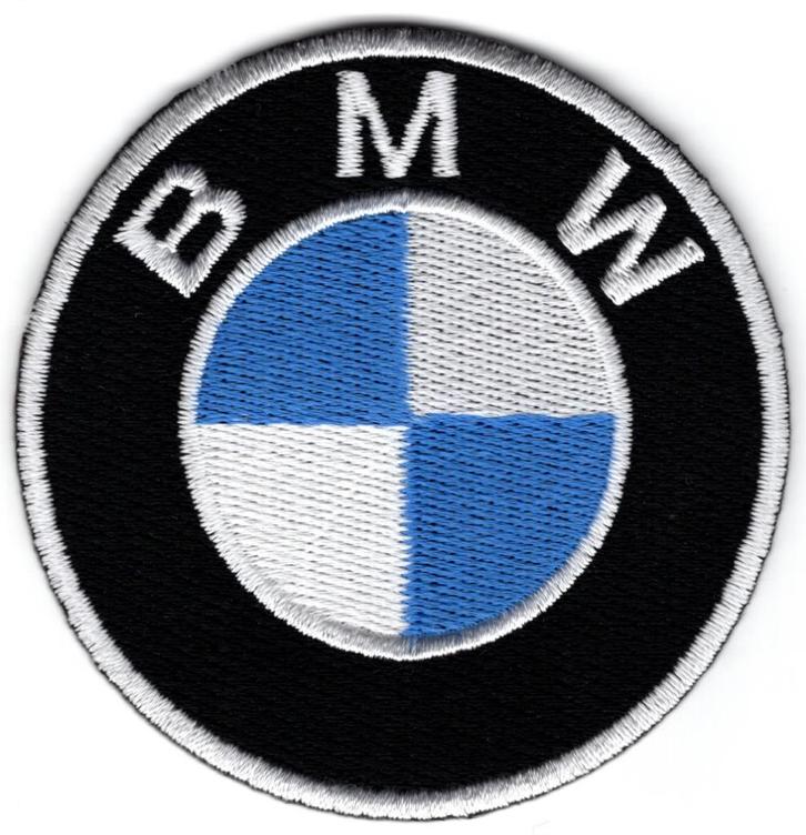 BMW stoffen opstrijk patch embleem #12, Motoren, Accessoires | Stickers, Verzenden