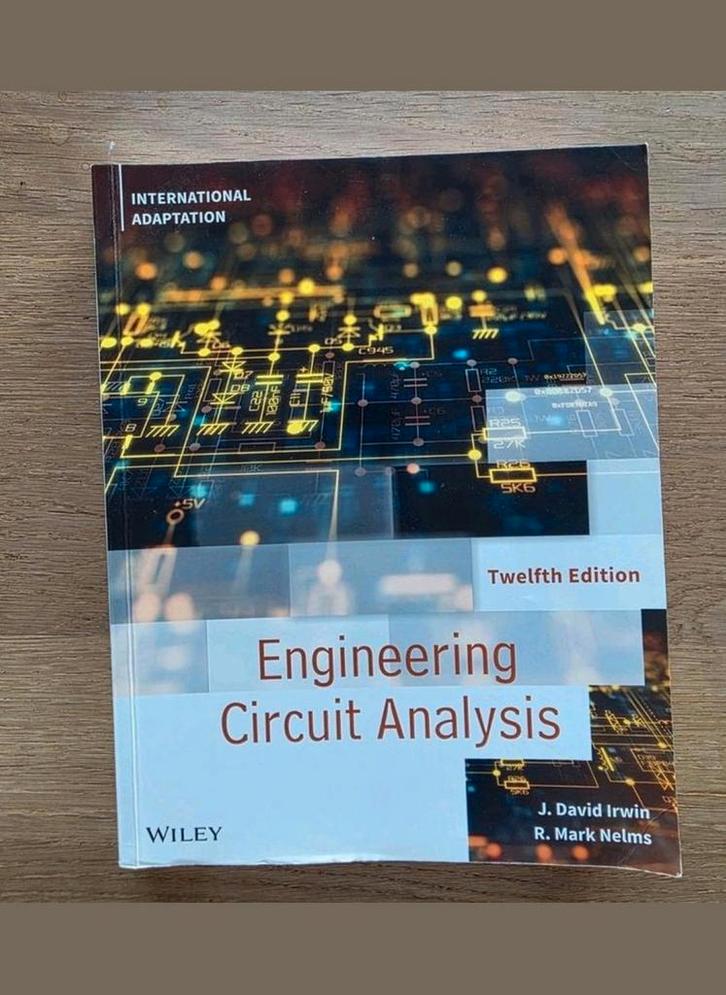 Engineering Circuit Analysis 12th edition, Boeken, Studieboeken en Cursussen, Zo goed als nieuw, Hoger Onderwijs, Ophalen of Verzenden