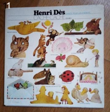 Album 33 tours Henri Dès  TBE 15€/disque beschikbaar voor biedingen