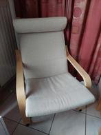 Ikea Poäng zetel, Huis en Inrichting, Ophalen, Zo goed als nieuw, Hout, Ikea