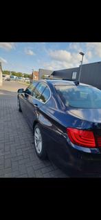 BMW 528i 4x4 TURBO Benzine sportline, Auto's, BMW, Automaat, Blauw, Leder, Bruin