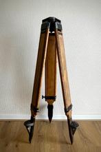 Vintage houten statief voor lamp of spot, Enlèvement