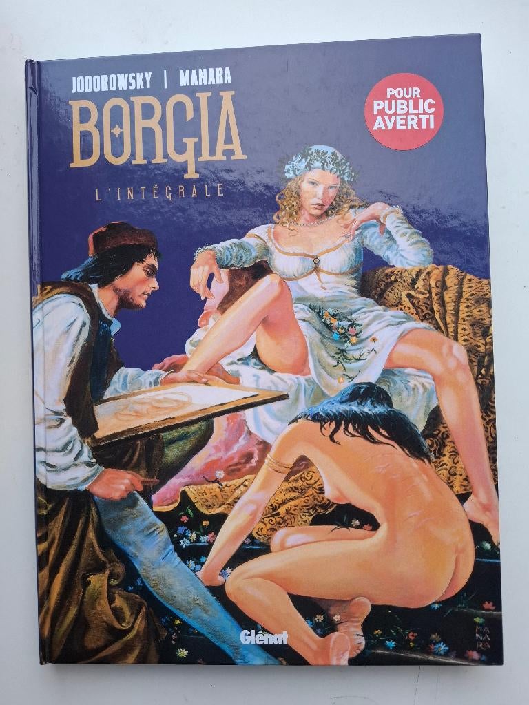 ALBUM INTEGRALE BORGIA TOMES 1-4 MANARA REED 2013, Boeken, Stripverhalen, Complete serie of reeks, Ophalen of Verzenden, Zo goed als nieuw