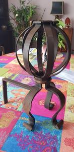 Deux chenets (porte bûche) en ferre forgé année 50, Antiquités & Art, Enlèvement