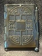 Antiek Art Nouveau verzilverd dance card  potlood chatelaine, Antiek en Kunst, Ophalen of Verzenden