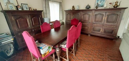 gratis volledige eetplaats, Huis en Inrichting, Complete eetkamers, Gebruikt, 6 tot 8 stoelen, Ophalen