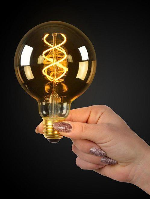 6 x Lucide G95 filament LED-lampen E27, Maison & Meubles, Lampes | Autre, Neuf, Enlèvement ou Envoi