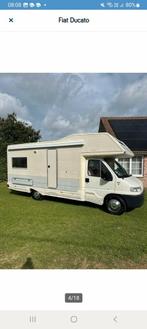 Fiat ducato maxi 2.5 tdi perfecte staat, Caravans en Kamperen, Mobilhomes, Particulier, Luifel, Douche
