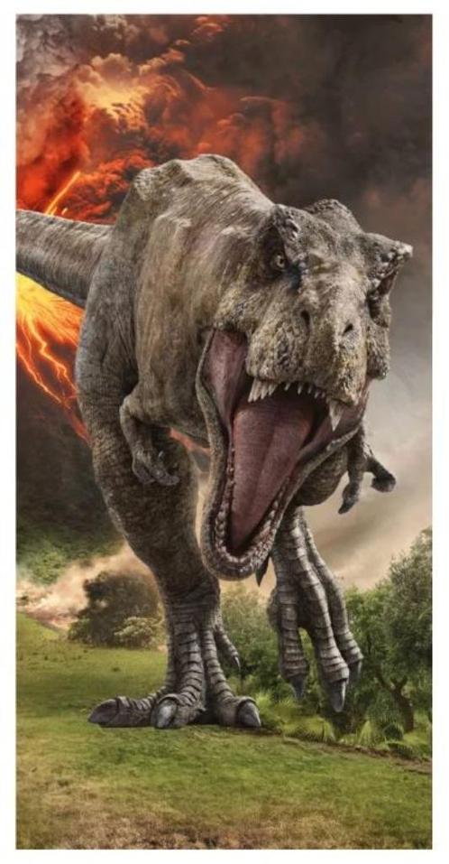 Jurassic World Badlaken / Strandlaken - Dinosaurus Vulcano, Kinderen en Baby's, Kinderkleding | Kinder-zwemkleding, Nieuw, Overig