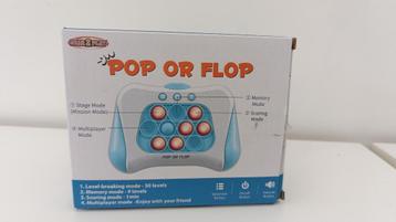 Pop or Flop Spelconsole Blauw beschikbaar voor biedingen