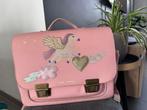 Boekentas Jeune Premier, Handtassen en Accessoires, Tassen | Schooltassen, Ophalen, Gebruikt, Roze, Aktetas of Boekentas