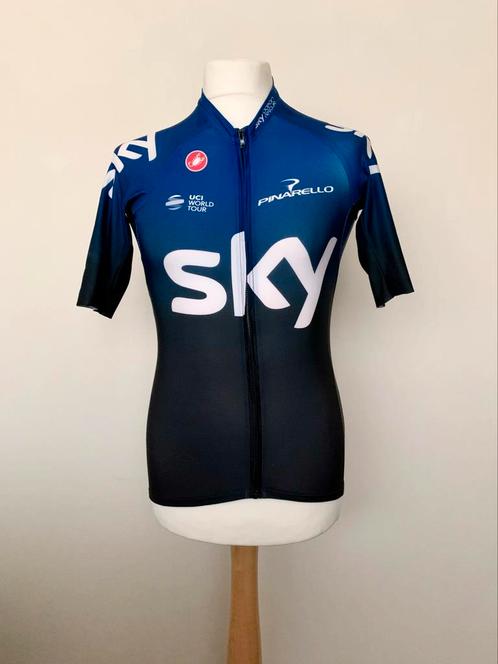 Sky 2019 worn by Owain Doull Ocean Rescue Castelli shirt, Sport en Fitness, Wielrennen, Gebruikt, Kleding, Ophalen of Verzenden