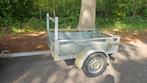 kleine aanhangwagen 100x150 gegalvaniseerd, Ophalen, Gebruikt