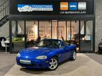 Mazda MX-5 1.6i 16v NBFL | Laser Blue | Topstaat | Leder, Auto's, 1025 kg, Achterwielaandrijving, Zwart, 4 cilinders