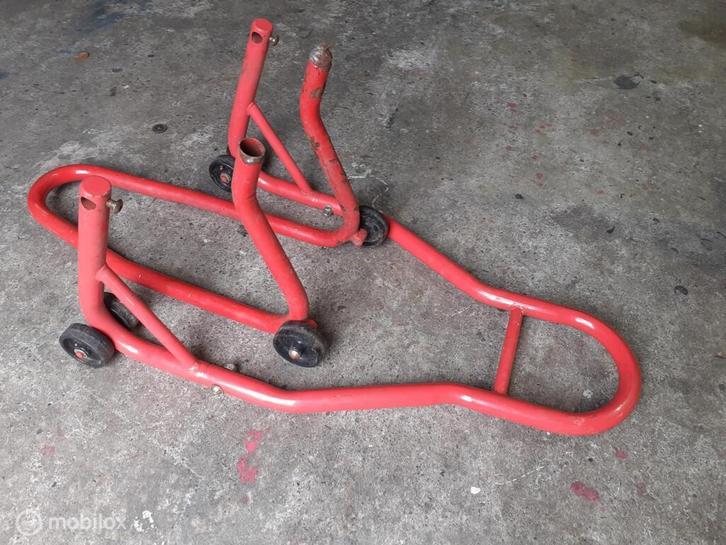 Bok motorbok paddockstand bokken motorlift voorbok achterbok, Motoren, Onderdelen | Ducati, Gebruikt, Ophalen of Verzenden