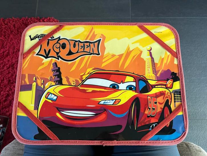 Tekenplateautje cars voor in auto, Kinderen en Baby's, Kinderspulletjes, Gebruikt, Ophalen