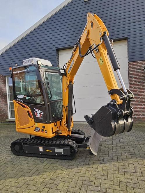 Graafmachine rupsbanden KINGWAY VIP26 2.6 ton KUBOTA, Zakelijke goederen, Machines en Bouw | Kranen en Graafmachines, Graafmachine