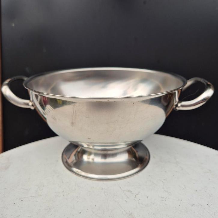 Alfra Alessi schaal op voet, 150 cl, 808 g, Antiek en Kunst, Antiek | Schalen, Ophalen of Verzenden