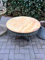 Marmer tuintafel, Tuin en Terras, Ophalen of Verzenden, Zo goed als nieuw