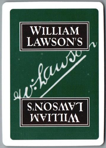 speelkaart - LK12048 - William Lawson's beschikbaar voor biedingen