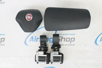 Airbag set - Paneel zwart Fiat Qubo (2008-2016) beschikbaar voor biedingen