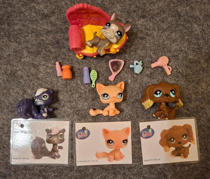 Littlest Pet Shop ( LPS ) : Tru 4 pack verzorging, Verzamelen, Poppetjes en Figuurtjes, Ophalen of Verzenden