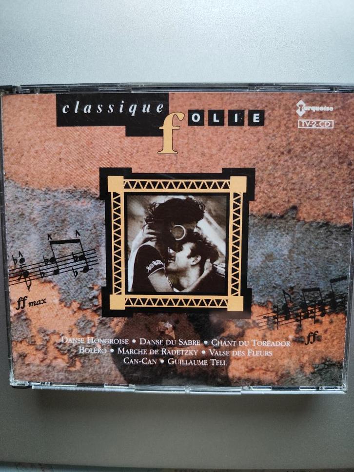 2 cd box CLASSIQUE FOLLIE, CD & DVD, CD | Classique, Comme neuf, Enlèvement ou Envoi