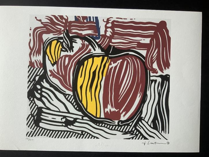 Mooie litho van Lichtenstein ( 35 X 50 cm), Antiek en Kunst, Kunst | Litho's en Zeefdrukken, Ophalen of Verzenden