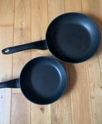 Lot - 2 poêles Ernesto anti-adhésives noires, Maison & Meubles, Cuisine | Casseroles & Poêles, Enlèvement ou Envoi, Plaques à induction