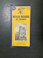 Vintage Wegenkaart Michelin 252 Belles Églises de France, Ophalen of Verzenden, Gelezen