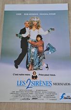 Affiche Les Deux Sirènes, Gebruikt, Ophalen of Verzenden, A1 t/m A3, Film en Tv