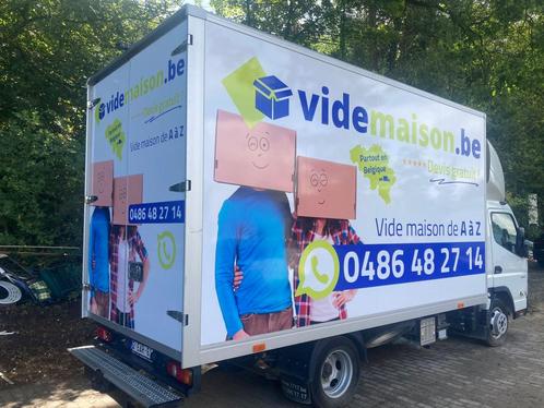 Vide-Maison & Débarras en Belgique | Devis gratuit, Diensten en Vakmensen, Verhuizers en Opslag