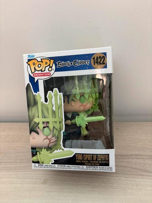 Funko Pop! Black Clover: Yuno (Spirit of Zephyr) #1422, Verzamelen, Poppetjes en Figuurtjes, Ophalen of Verzenden