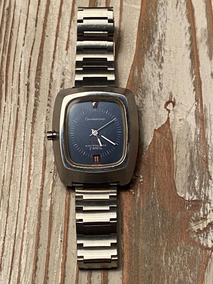 Vintage Omega Constellation Beta 21 polshorloge uit 1972, Handtassen en Accessoires, Horloges | Heren, Gebruikt, Polshorloge, Omega