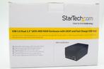 Startech s352bu33hr usb3.0 dubbele 3,5" sata hdd raid NAS, Computers en Software, NAS, Ophalen of Verzenden, Zo goed als nieuw
