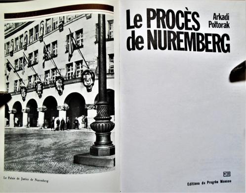 Le Procès de Nuremberg - 1987 - Arkadi Poltorak(USSR), Verzamelen, Militaria | Tweede Wereldoorlog, Overige soorten, Boek of Tijdschrift