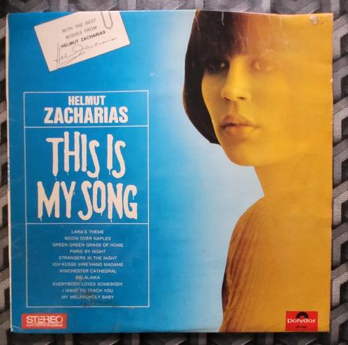 LP Helmut Zacharias This is my song de 1967, Cd's en Dvd's, Vinyl | Jazz en Blues, Gebruikt, Jazz, 1960 tot 1980, Ophalen of Verzenden