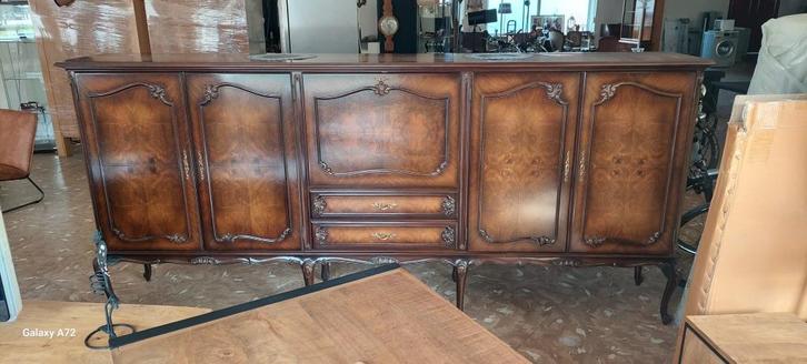 Wandmeubel stijl Bidermajer/Barok, Huis en Inrichting, Kasten | Wandmeubels, Zo goed als nieuw, 100 tot 150 cm, 300 cm of meer