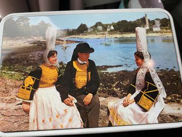 Boîte en fer blanc rétro La Trinitaine de Bretagne, Enlèvement ou Envoi, Comme neuf